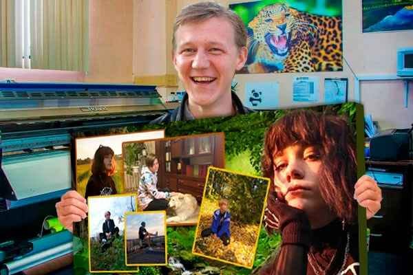 Фотоколлаж из фотографий на холсте — пример работы 5